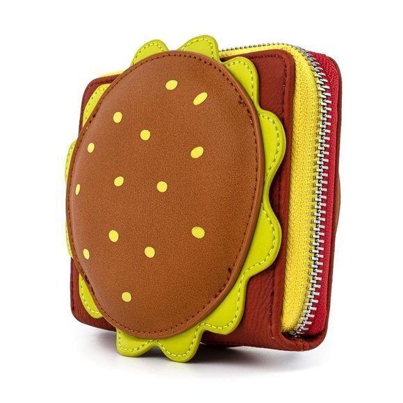 Loungefly Nickelodeon SpongeBob Plankton Krabby‎ Patty Zip Around Wallet - Picture 4 of 4